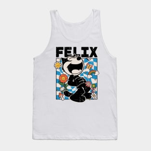 Felix the cat | getting high retro vintage Tank Top